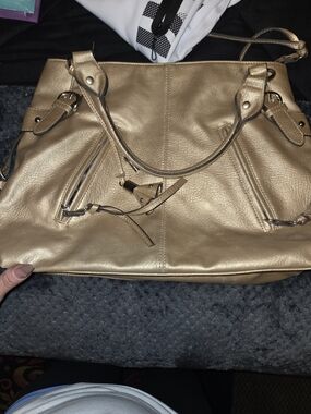 Gold Women’s Tote Handbag